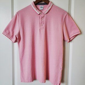 Zara Polo Shirt, Pink, XL